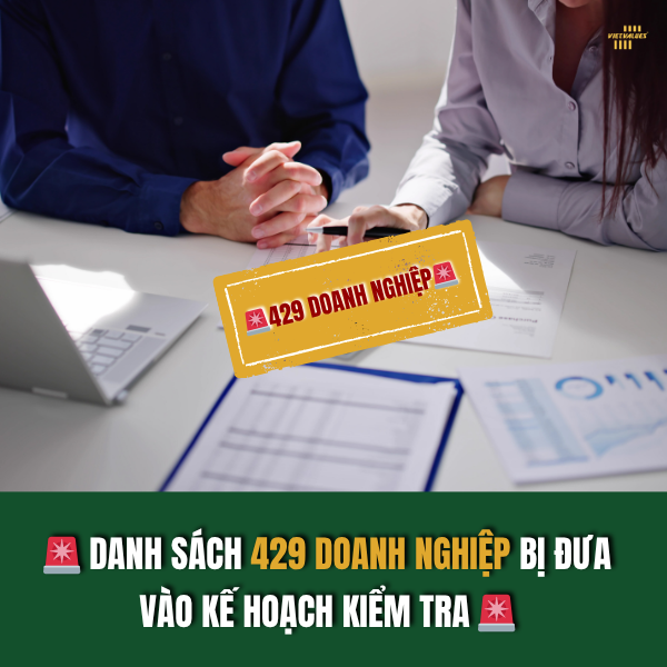  429 doanh nghiệp thuộc kế hoạch kiểm tra thuế năm 2026