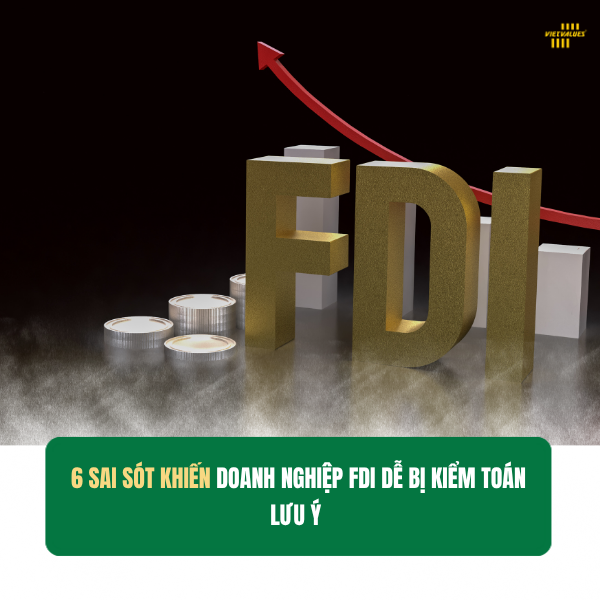7 SAI SÓT KHIẾN DOANH NGHIỆP FDI DỄ BỊ KIỂM TOÁN LƯU Ý