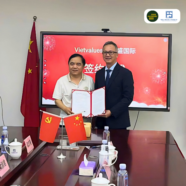VietValues ký kết hợp tác chiến lược quốc tế với Pengsheng (Trung Quốc)