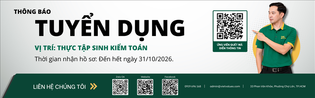 Tuyển dụng thực tập sinh